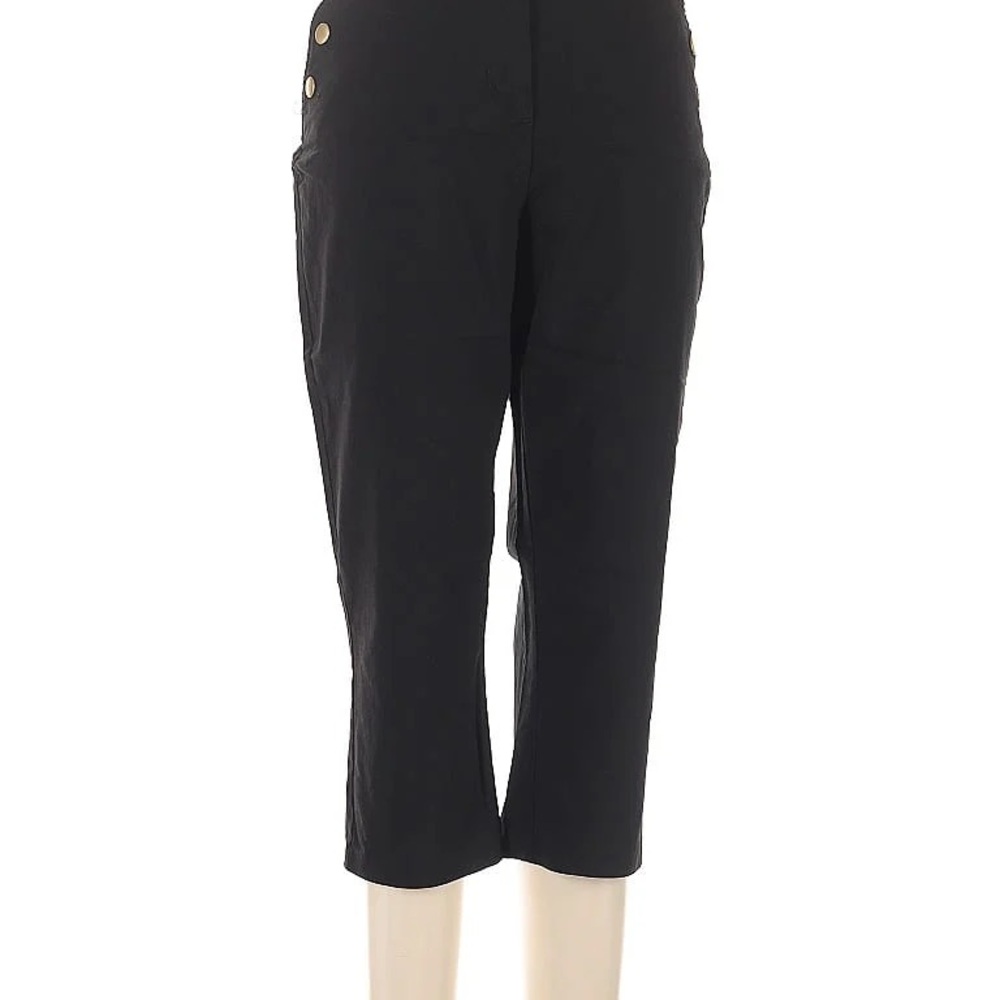Maurices Black Cropped Pants